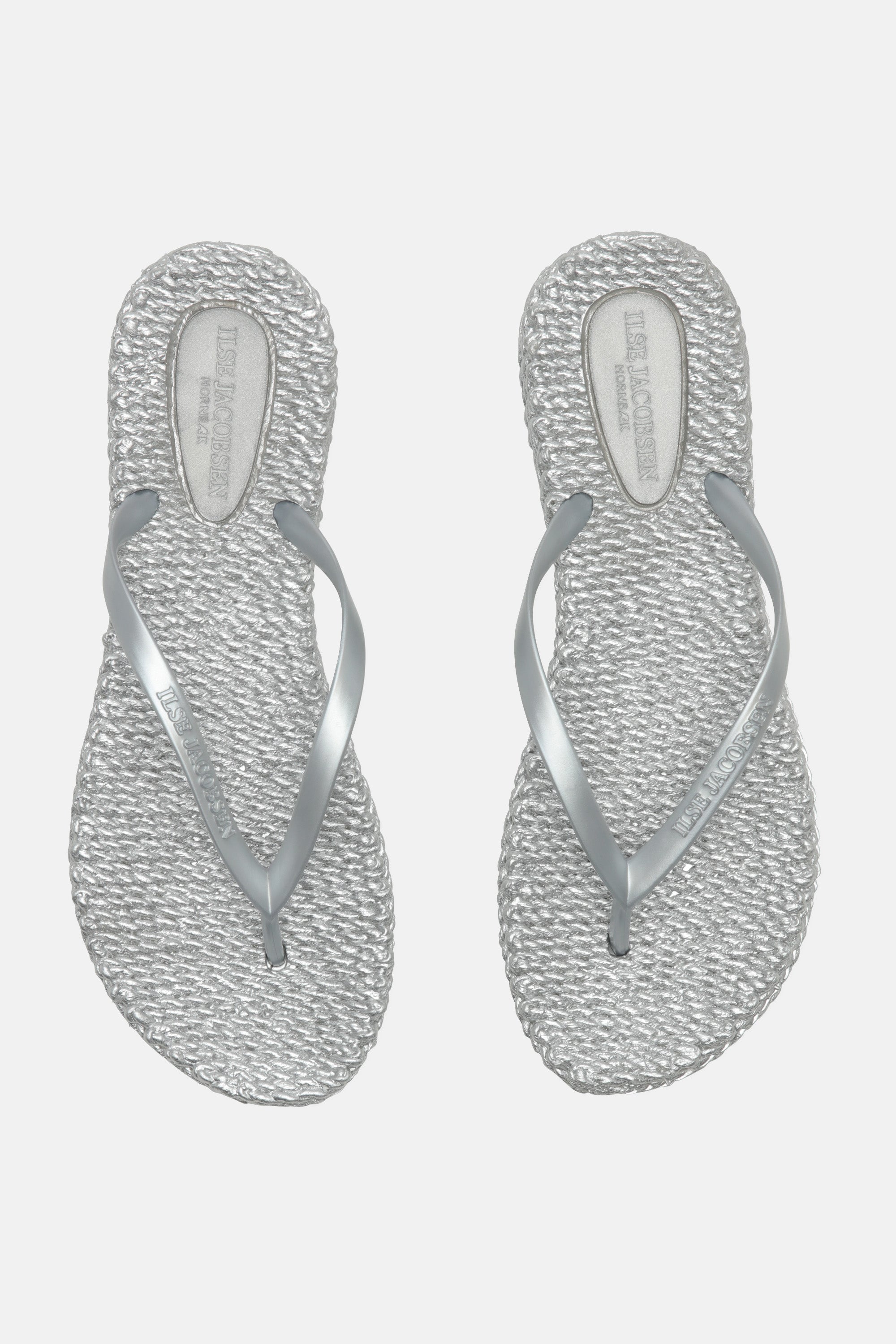 Ilse Jacobsen Hornbæk Footwear Flip Flop Flip-flops 710 Silver